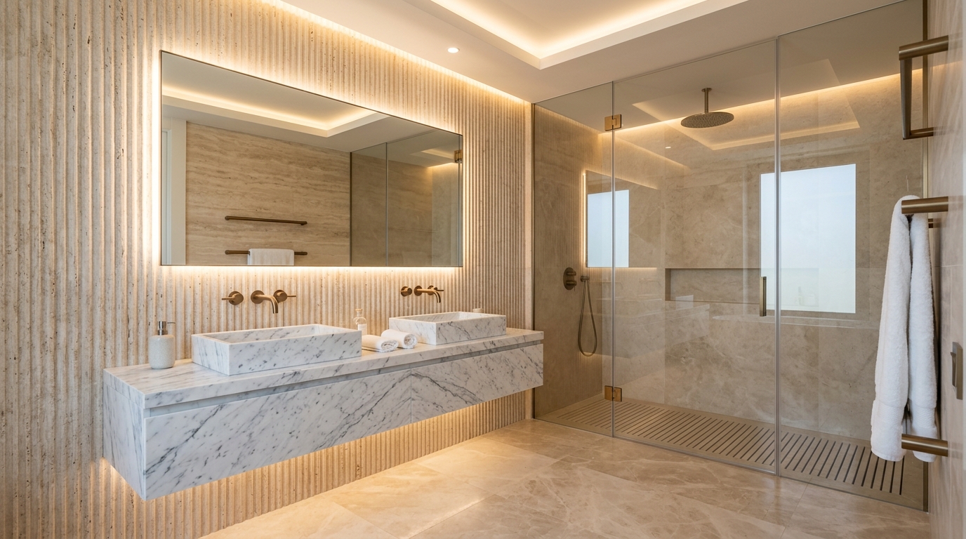 Luxury Bathroom & Vanity Design